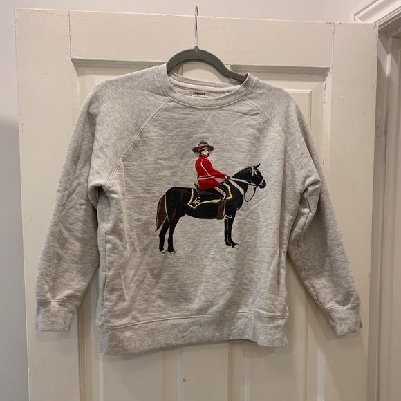 Arborist Mountie Horsemane Cotton Sweatshirt - Picture 1 of 6